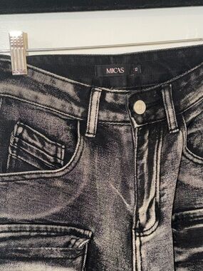 MICAS Black Washed Slim Men’s Jeans